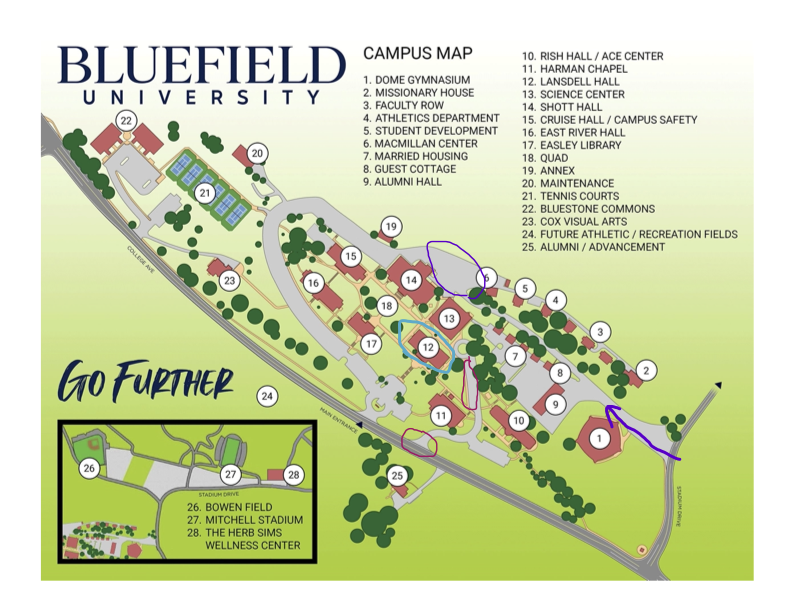 Campus Map - Together in Hope 2.1.2024